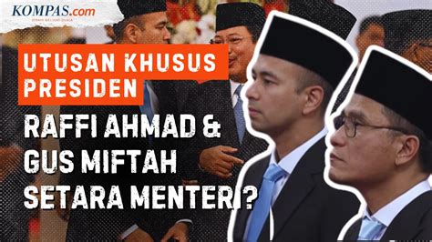 Video Tugas Gaji Dan Aturan Raffi Ahmad Jadi Utusan Khusus Presiden