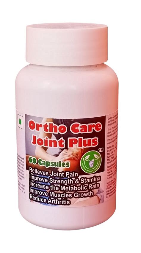 Ortho Care Joint Plus Capsule Capsules At Rs Bottle Herbal