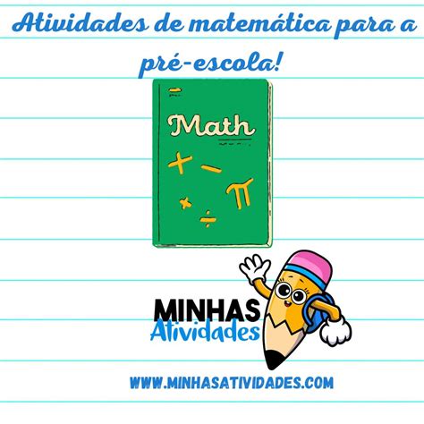 Atividades De Matemática Para A Pré-escola