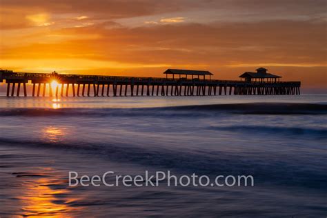 Folly Beach Fishing Pier Sunrise