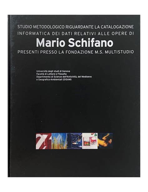 Mario Schifano Catalogo Delle Opere Presso Fondazione M S Multistudio