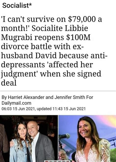 Socialist Cant Survive On 79000 A Month Socialite Libbie Mugrabi