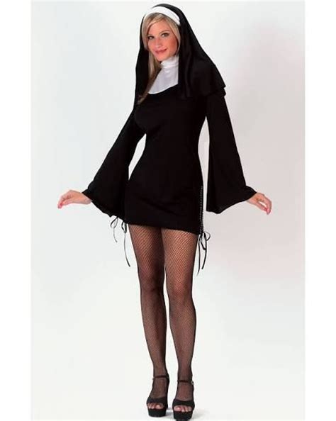 Naughty Nun Costume Костюмы для женщин Модные стили Костюм на хэллоуин