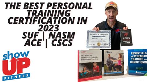 The BEST Personal Training Certification In 2023 SUF NASM ACE CSCS