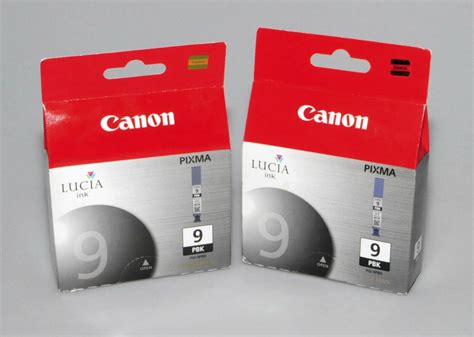 Canon 9 Ink Photo Black PGI 9PBK 2 Pack EBay