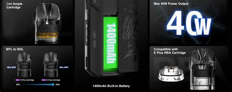 Lost Vape Thelema Elite Pod Kit Oceanvape