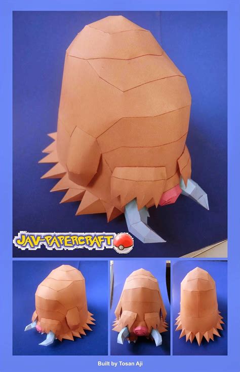 Pokemon Piloswine Papercraft Papercraft Paradise Papercrafts Hot Sex