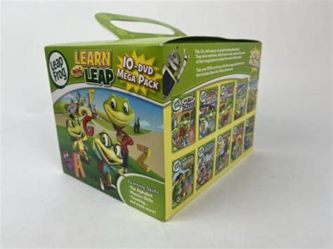 Leapfrog 10 Dvd Mega Pack Learn With Leap Learning Skills Half Sealed