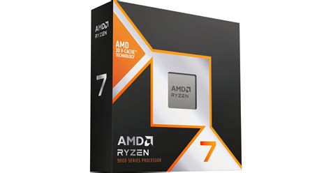 AMD Ryzen 7 9800X3D 4 7 GHz Eight Core AM5 100 100001084WOF B H