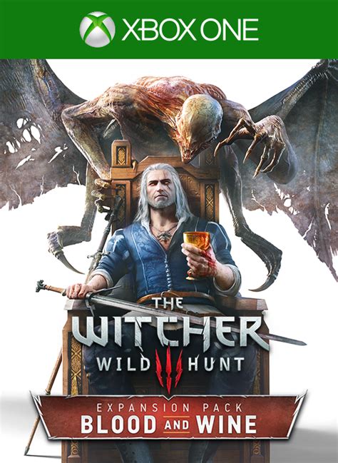 The Witcher 3: Wild Hunt - Blood and Wine (2016) Xbox One box cover art ...