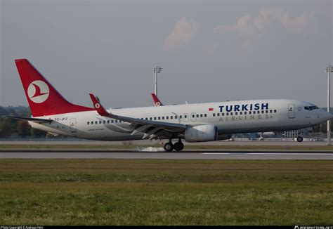 Tc Jfz Turkish Airlines Boeing F Wl Photo By Andreas Hein Id