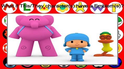 What If The Pocoyo Pato And Elly Have Emblems By Zmcdonald09 On Deviantart