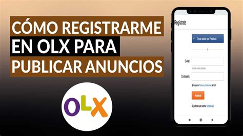 Cómo registrarme en OLX para publicar anuncios Tutorial para crear