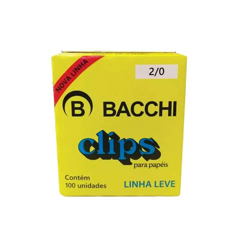 Clips Galvanizado 2 0 LL 100 Unid Bacchi Steffen