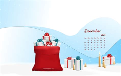 December 2025 Calendar Wallpaper Free Olga Tiffie