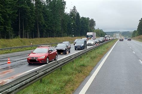 Karambol na ekspresowej siódemce