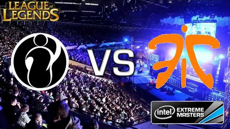 Lol Iem Worldchampionship Fnatic Vs Invictus Gaming Youtube