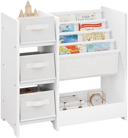 Songmics Estanter A De Juguetes Con Compartimentos Librer A Infantil