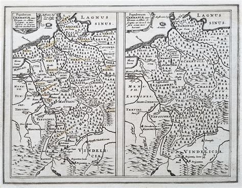 17th Century Germany Map