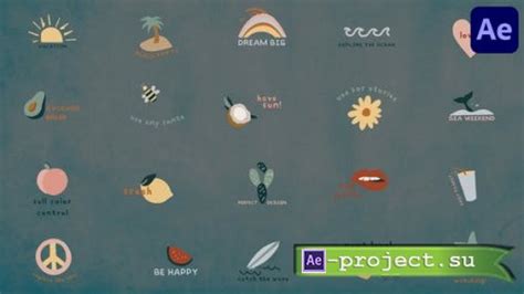 Videohive Creative Colorful Cartoon Titles After Effects