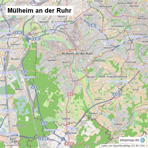 Mülheim an der Ruhr von Girly1995 - Landkarte für Deutschland