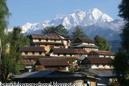 beautiful corners  nepal ghale gaun lamjung