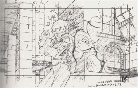 Genga Ghost In The Shell Ghost In The Shell Series Layout Mitsuo Iso