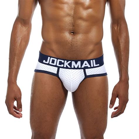 Hot Men Briefs Cotton Pouch Underwear For Men Dot Gay Panties Comfortable High Quality Mens