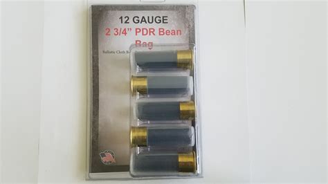 12 Gauge 2 3 4 Pdr Ballistic Bean Bag Gum Gully Provision