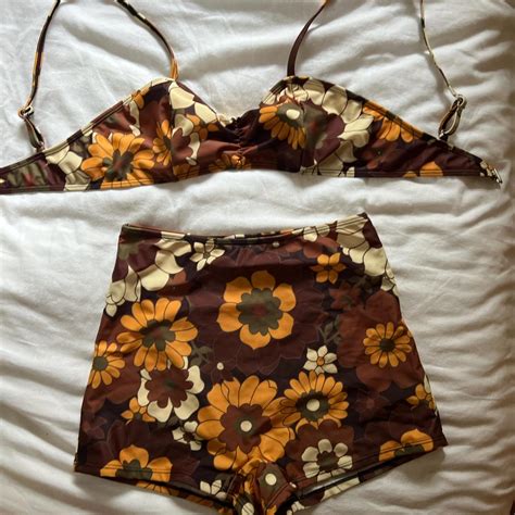 Tall Poppy Bikini Great For Surfing Absolutely Depop
