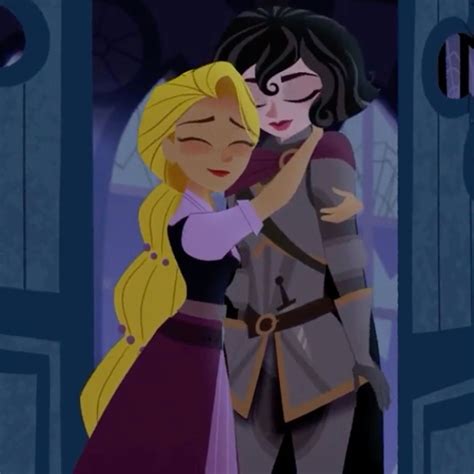 Cassandra X Rapunzel Icon Tangled The Series Cass And Rapunzel