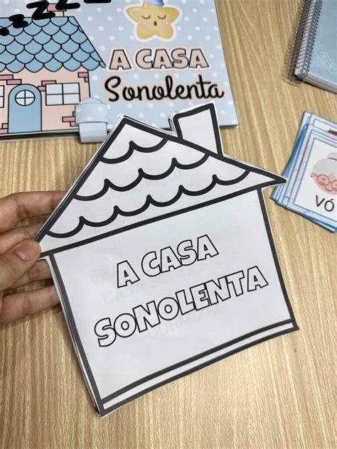 A Casa Sonolenta Atividades Para Imprimir - Sequência Didática - A casa sonolenta - Atividades para Imprimir