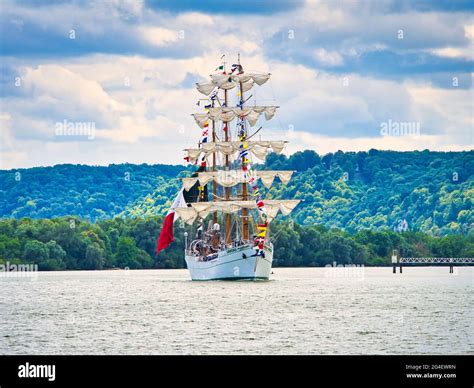 Rouen Francia Junio Circa La Gran Goleta Mexicana De Tres