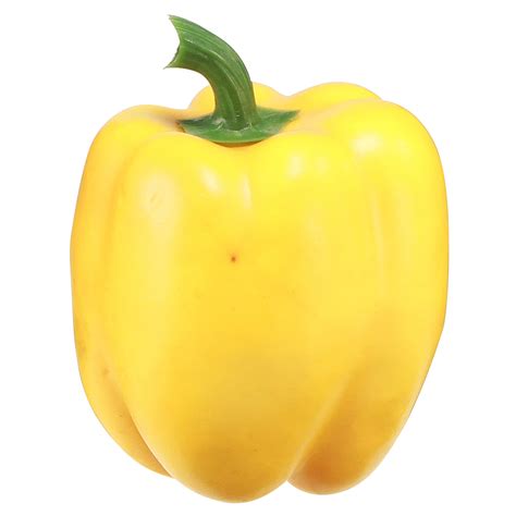 Floristik24 ch Lebensmittelattrappe Deko Gemüse Paprika Gelb H10cm