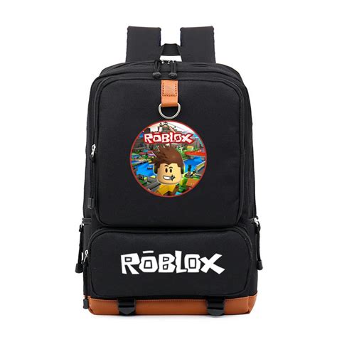 Roblox Game Casual Backpack For Teenagers Kids Boys Children Student