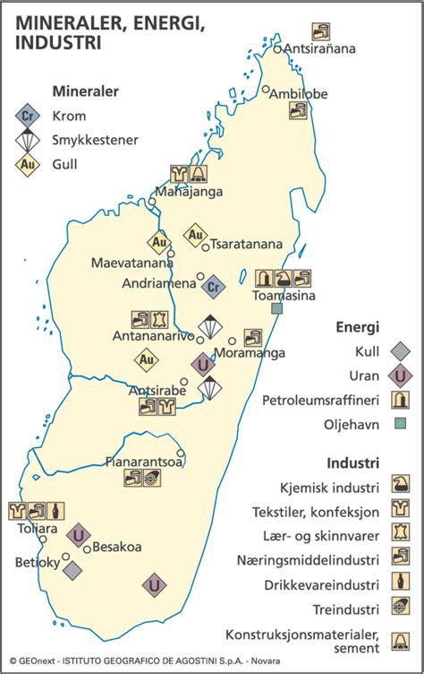 Økonomi og næringsliv på Madagaskar Store norske leksikon