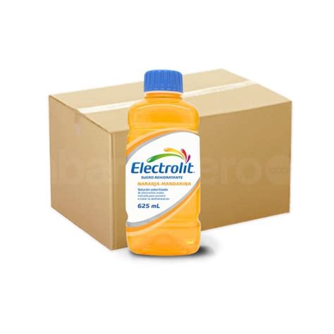 Suero Rehidratante Electrolit Sabor Naranja Mandarina 625 Ml Caja Con