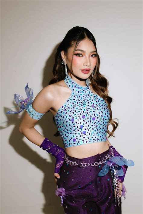 Bini Colet Aesthetic Outfits Pretty Brunette Purple Outfits