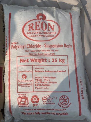 Pvc Suspension Grade Resin Reliance Hazira Viztaar