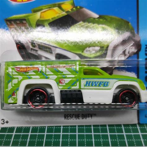 Hot Wheels Rescue Duty Hw City Regular Treasure Hunt Rth