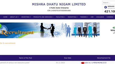 Midhani Recruiting Operative Trainees Iti Qualified Can Apply For Some