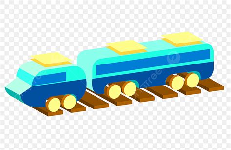 Blue Train Clipart Transparent Background Cartoon Blue Train