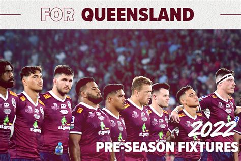 Queensland Reds 2022 Trial Schedule Confirmed