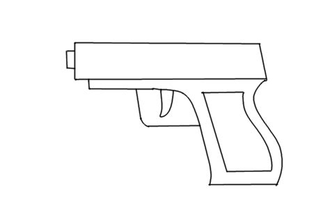 How to Draw a Gun? | Step by Step Gun Drawing for Kids