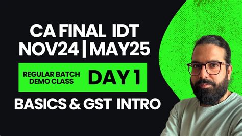 Demo Chapter Basics Gst Introduction Overview Ca Cs Cma Final