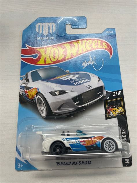 Hot Wheels Mazda Mx 5 Miata Hobbies Toys Toys Games On Carousell