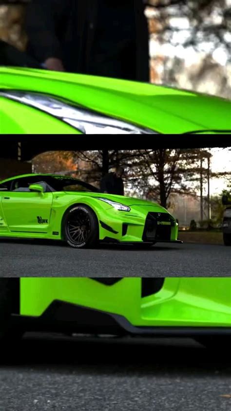 Nissan GTR R35 Supercar in Green