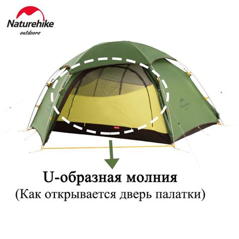 Палатка 2-местная Naturehike Cloud Peak - купить по выгодной цене в ...