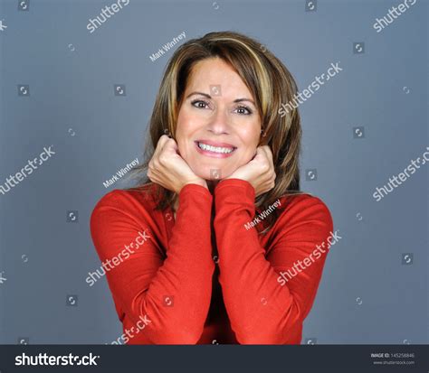 Sexy Older Brunette Woman Over Royalty Free Licensable Stock Photos Shutterstock