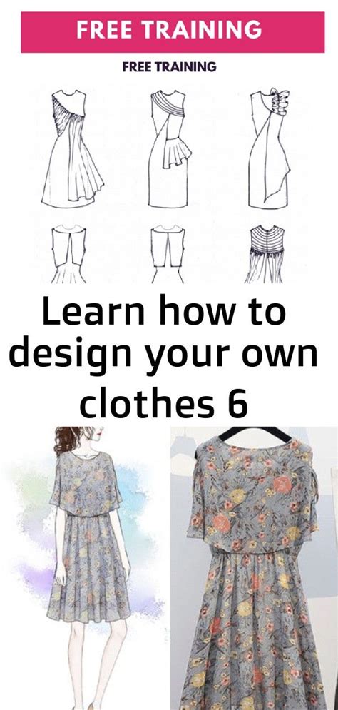 Learn how to design your own clothes 6 | Design your own clothes ...